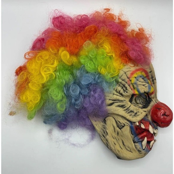 Be Something Studio Vintage "The Clown" Mask 1991 B.S.S. By B.Y. Made In USA - Picture 1 of 4